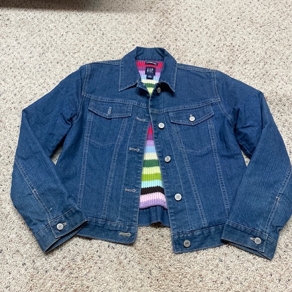 GAP Kids Size XXL (14-16) Jean jacket - Picture 1 of 3